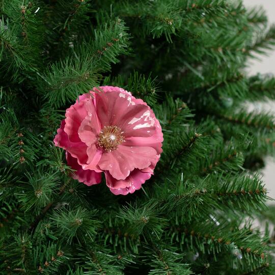 Pink Artificial Poppy Stem
